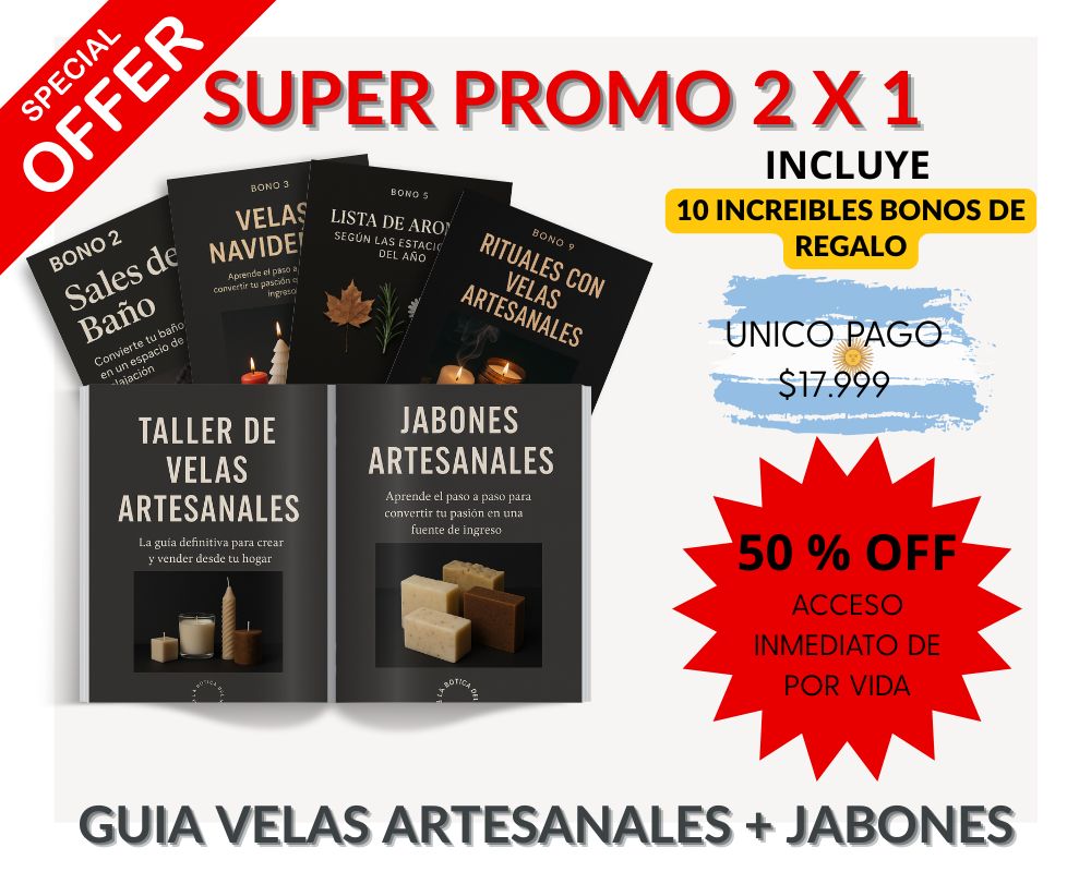 Guia Velas y Jabones artesanales